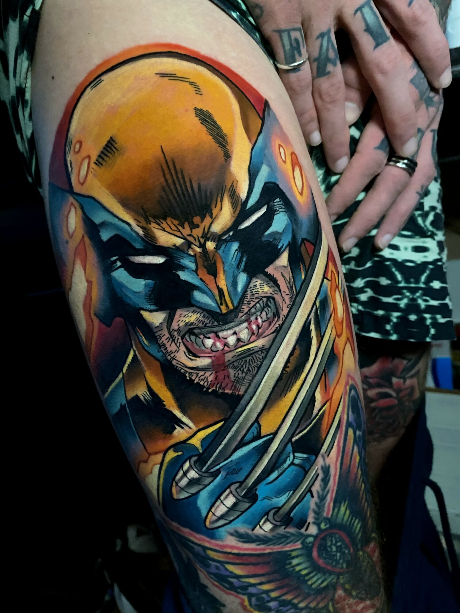 tattooleeds #leedstattoo #tattooartistleeds #comictattoo #marveltattoo  #superherotattoo | Louis Santos Tattoo
